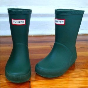 Toddler size 7 Hunter Rain Boots